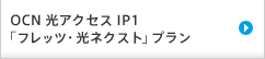 OCN 光アクセス IP1 「フレッツ 光ネクスト」プラン