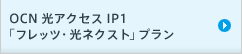 OCN 光アクセス IP1 「フレッツ 光ネクスト」プラン